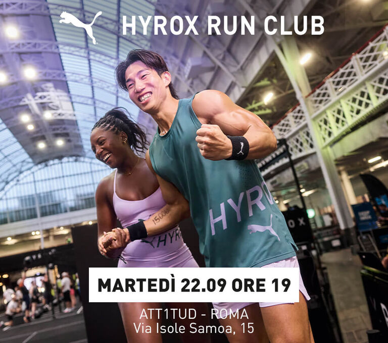 Evento Puma Hyrox Run Club Roma
