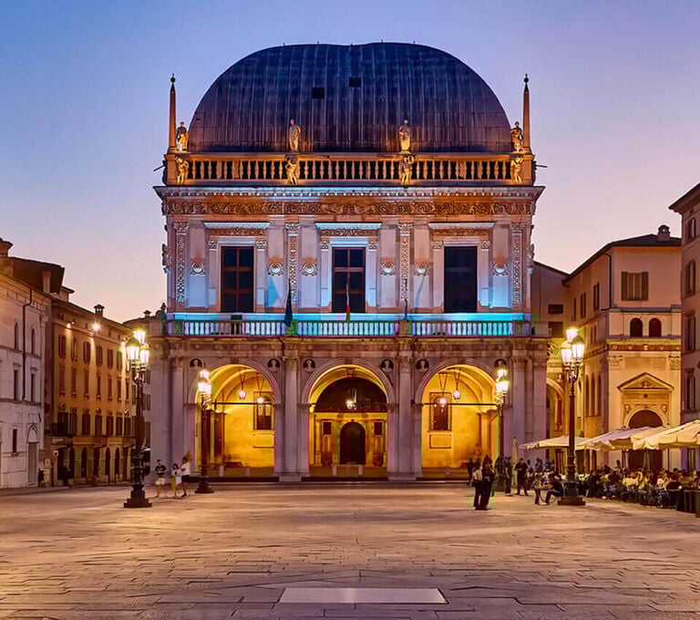 Piazza principale di Brescia
