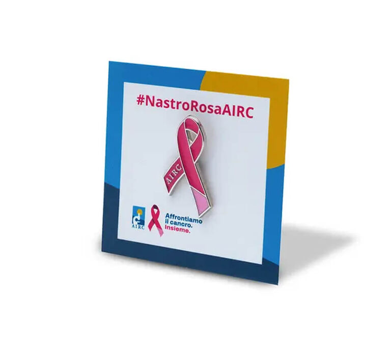 Volantino #NastroRosaAIRC per donazione