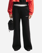 Wide leg sclop w - Nero
