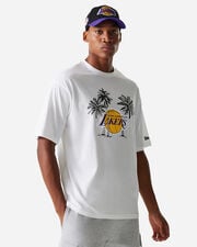 Palm tree lakers m - Bianco