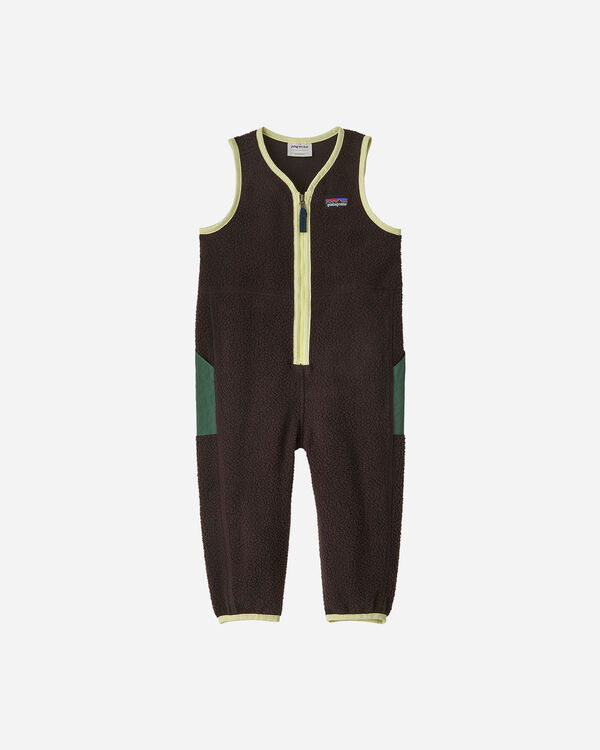 Shearling overalls jr