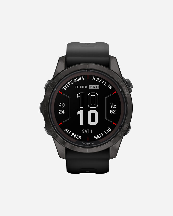 Garmin Fenix 6X Pro Orologio GPS Multisport: Mappe, Musica, Sensore Ossigeno, Display Da 3,6 Cm, Nero