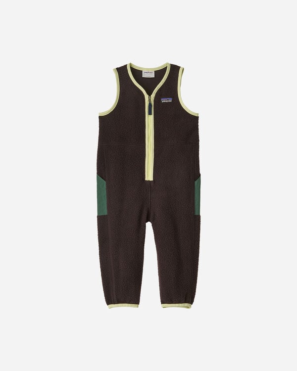 Shearling overalls jr