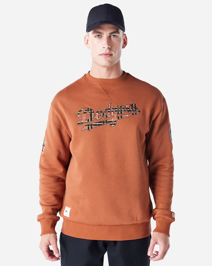 Flc mlb tartan infill la dodg marrone m