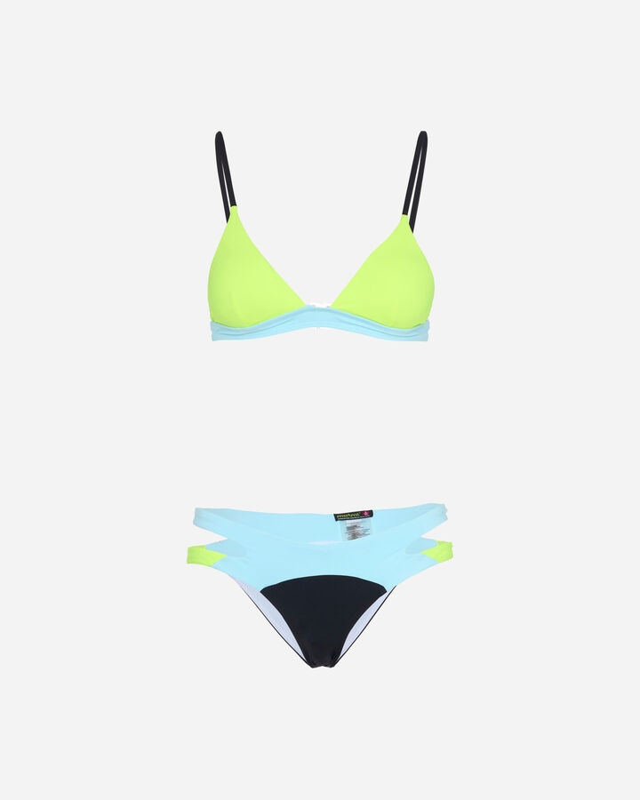 Bikini - COLOR BLOCK W Giallo