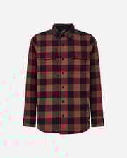 Flannel check m - Rosso