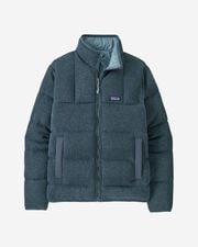Reversible down better sweater m - Blu