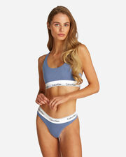 Unlined bralette w - Blu Navy