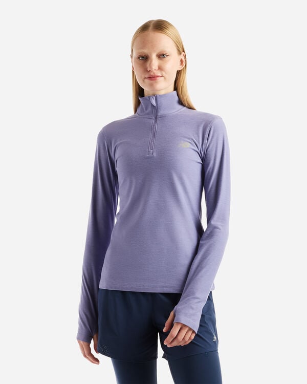 Space dye 1-4 zip ls w