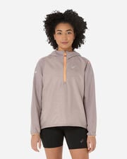 Fujitrail packable windbreaker w - Grigio