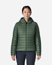 Down sweater w - Verde