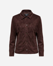 Carolina frange w - Marrone