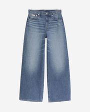 Wide leg reg w - Denim