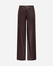 Smooth hw faux wide w - Marrone
