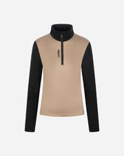 Twist half zip w - Beige