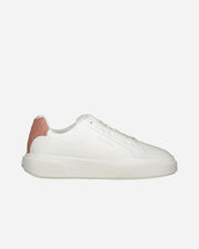 Chunky cupsole laceup lth w - Bianco
