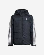 O boy midweight 3stripes jr - Nero