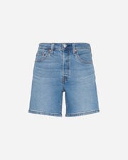 501 mid thigh denim w - Denim