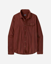 Fjord flannel m - Rosso