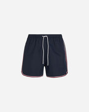 Boxer bordato doppia banda m - Blu