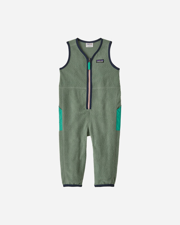 Shearling overalls jr