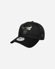9forty e-frame chicago bulls nba metallic  - Nero