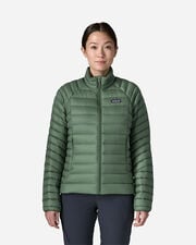 Down sweater w - Verde