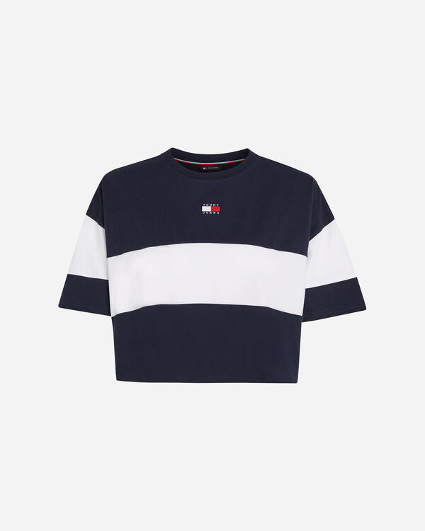 Crop bade stripe w