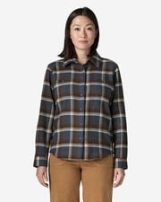 Fjord flannel w - Blu