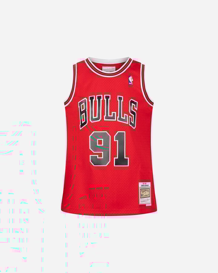 Road jersey bulls 1997 dennis rodman m