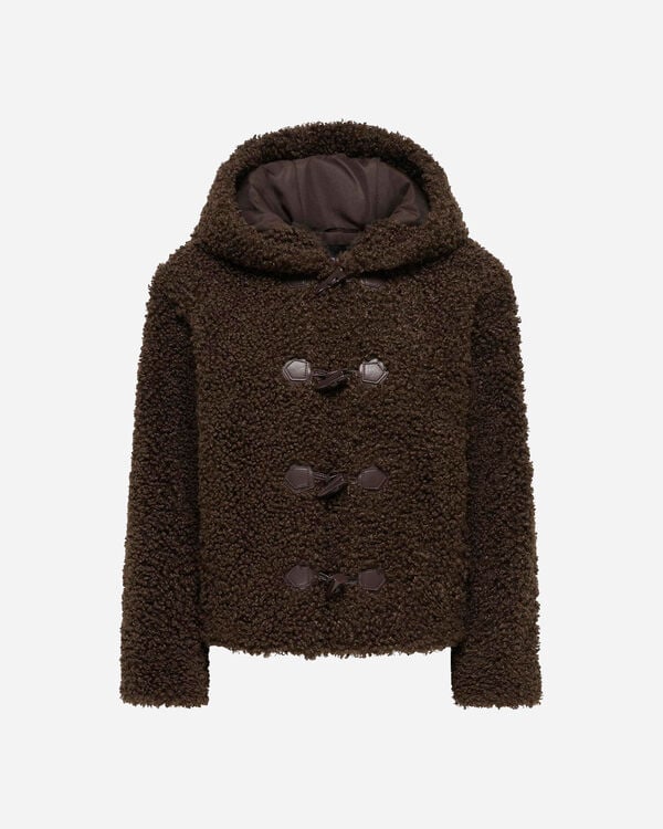 Eira teddy duffle w