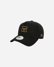 9forty mlb metallic patch chicago bulls  - Nero