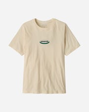95 oval logo m - Beige