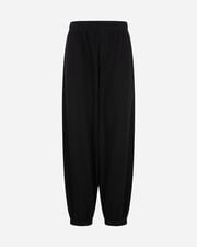 Elastic oversized w - Nero