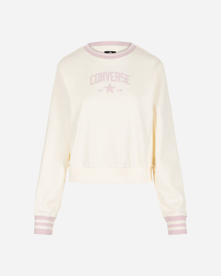 Felpa - LOGO W Beige