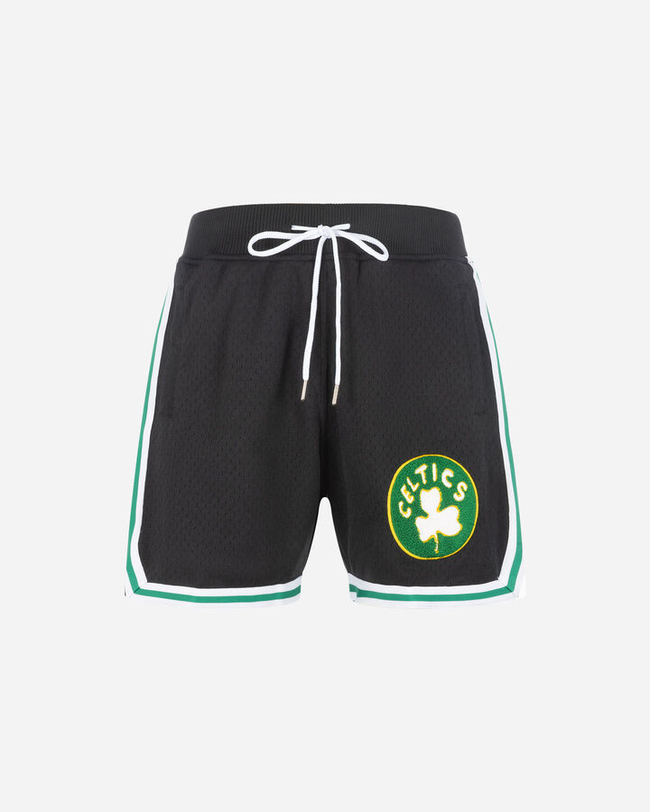 Logo over game day celtics m