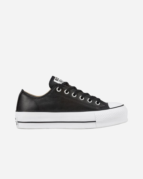 All star platform leather ox w