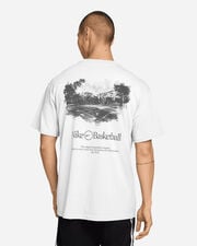 Basket graphic back field m - Bianco