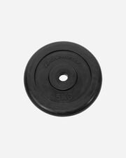 Disco gommato 5 kg - Nero