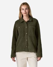 Reclaimed sweater shirt w - Verde