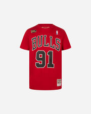 Bulls dennis rodman m - Rosso