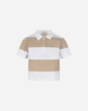 Rugby stripe w - Beige