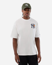 New york yankees mlb infill floral m - Bianco