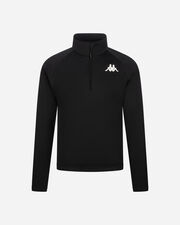 Half zip m - Nero
