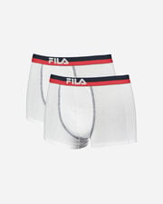 2pack boxer logo m - Bianco