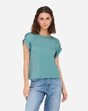 Lieke satin w - Blu