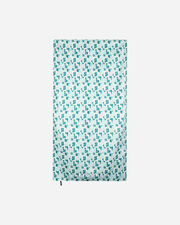 Microfibra geometric  - Azzurro