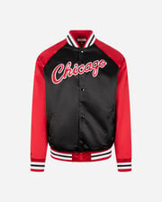Double lw satin logo bulls m - Nero