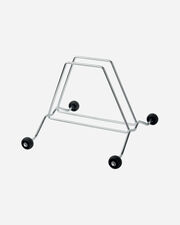 Porta ciclo con rotelle - Argento